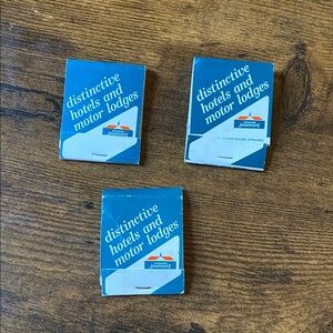 Howard Johnson's Vintage Matchbooks HoJo Distinctive Hotels and Motor Lodges